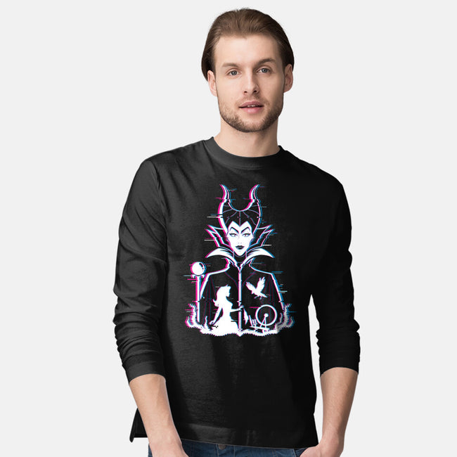 Maleficent Glitched-Mens-Long Sleeved-Tee-danielmorris1993