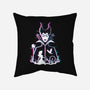 Maleficent Glitched-None-Removable Cover-Throw Pillow-danielmorris1993