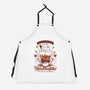 Artisanal Kitten Tea-Unisex-Kitchen-Apron-Snouleaf