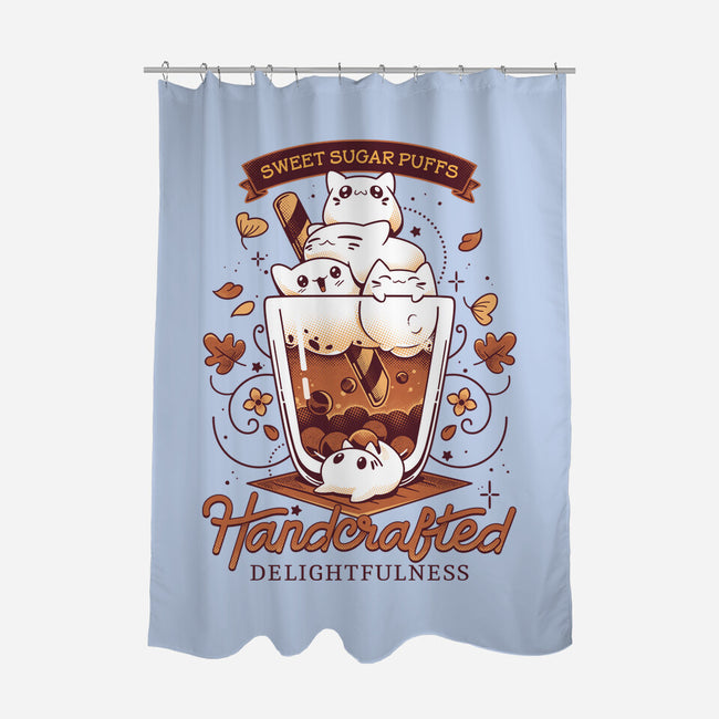 Artisanal Kitten Tea-None-Polyester-Shower Curtain-Snouleaf