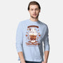 Artisanal Kitten Tea-Mens-Long Sleeved-Tee-Snouleaf