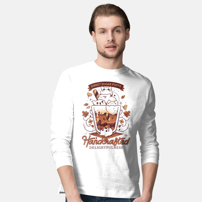 Artisanal Kitten Tea-Mens-Long Sleeved-Tee-Snouleaf