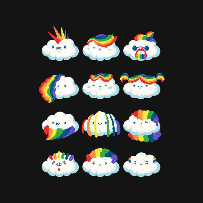 Hairy Clouds-None-Drawstring-Bag-demonigote