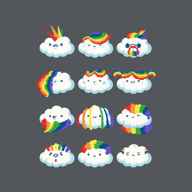 Hairy Clouds-None-Drawstring-Bag-demonigote