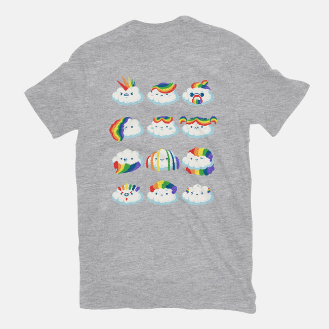 Hairy Clouds-Womens-Basic-Tee-demonigote