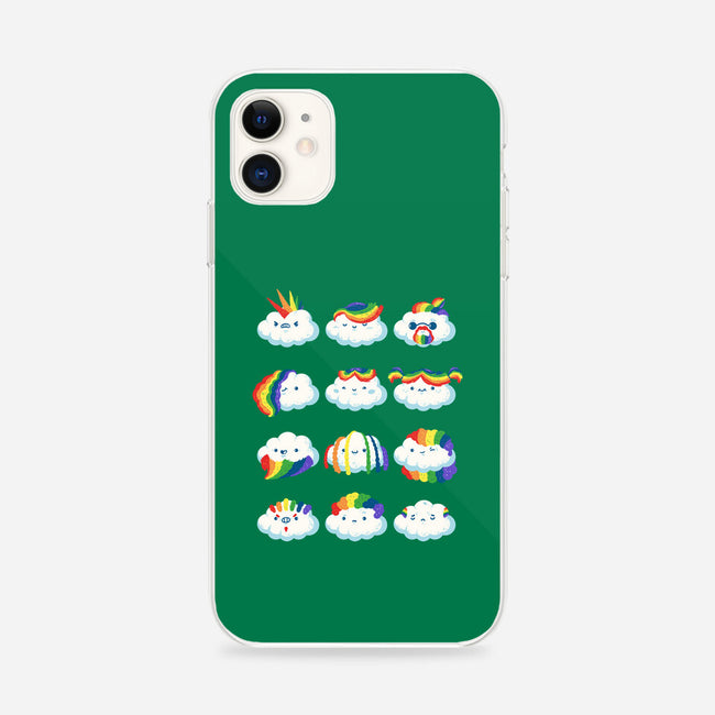 Hairy Clouds-iPhone-Snap-Phone Case-demonigote