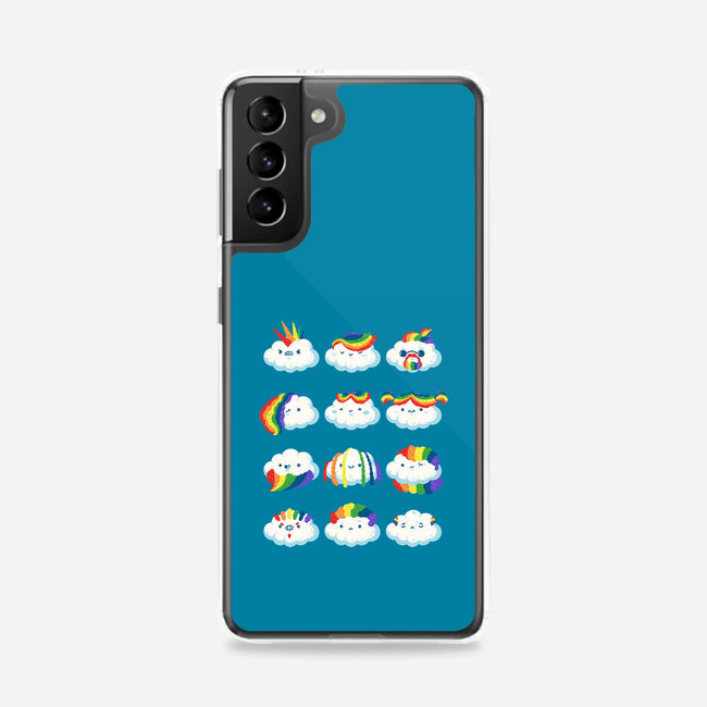 Hairy Clouds-Samsung-Snap-Phone Case-demonigote