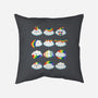 Hairy Clouds-None-Removable Cover-Throw Pillow-demonigote