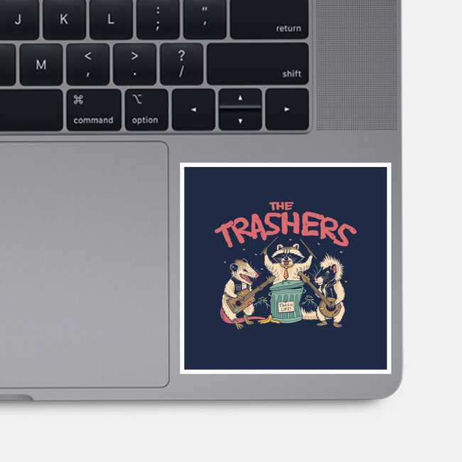 The Trashers-None-Glossy-Sticker-vp021