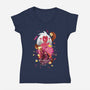 Requiem Of The Witch-Womens-V-Neck-Tee-SwensonaDesigns