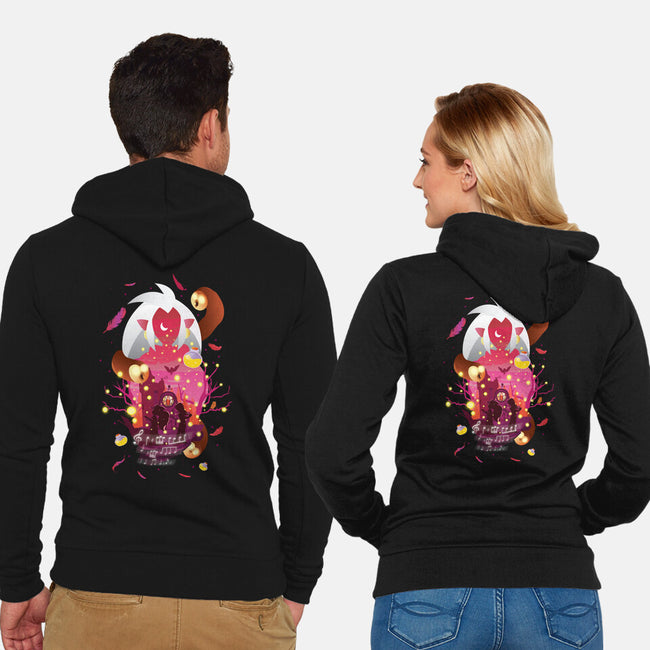 Requiem Of The Witch-Unisex-Zip-Up-Sweatshirt-SwensonaDesigns