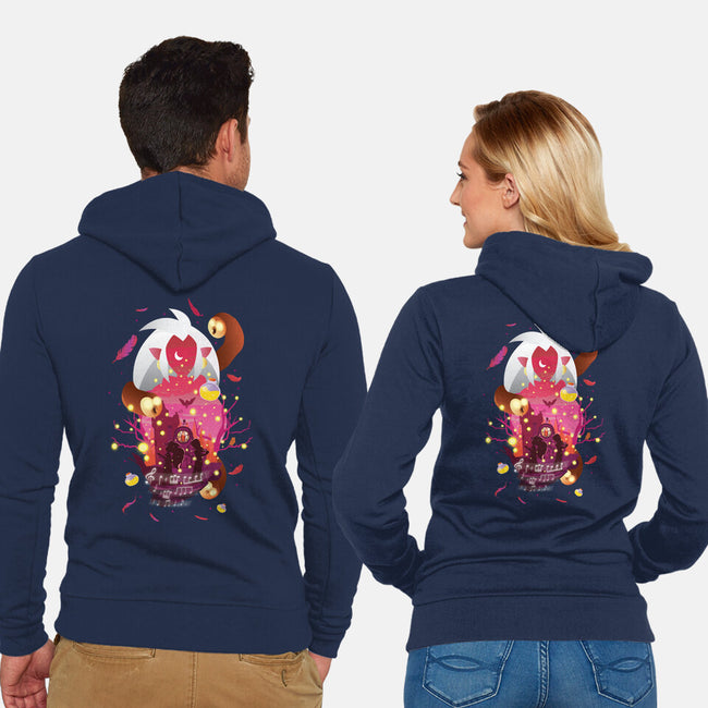 Requiem Of The Witch-Unisex-Zip-Up-Sweatshirt-SwensonaDesigns