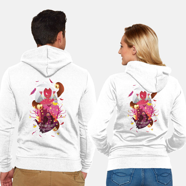 Requiem Of The Witch-Unisex-Zip-Up-Sweatshirt-SwensonaDesigns