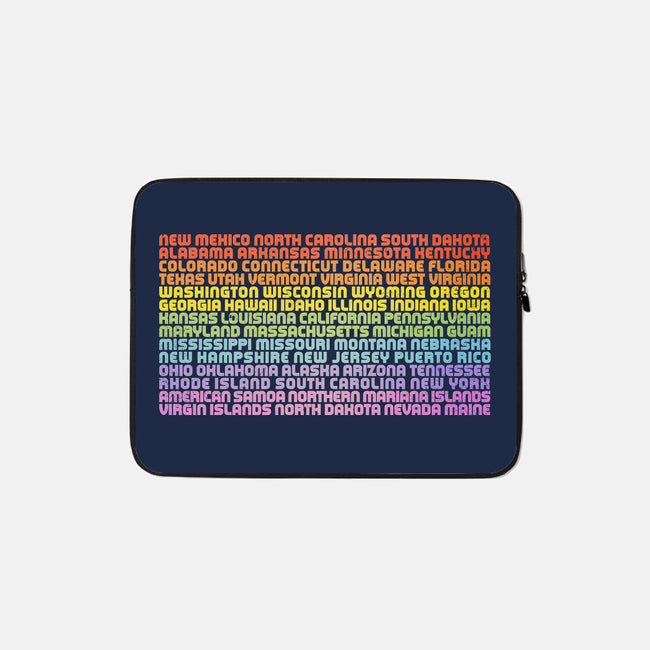United Pride-None-Zippered-Laptop Sleeve-kg07