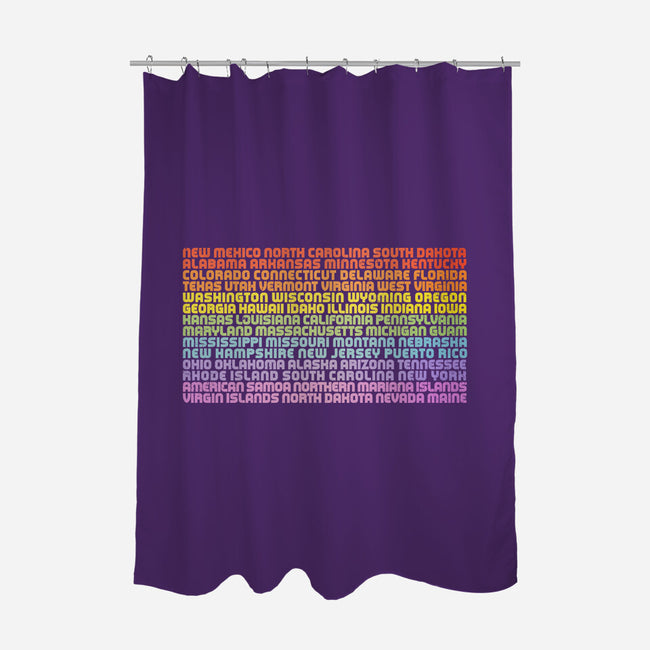 United Pride-None-Polyester-Shower Curtain-kg07