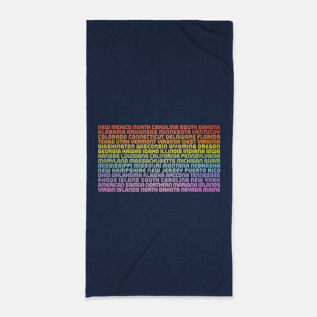 United Pride-None-Beach-Towel-kg07