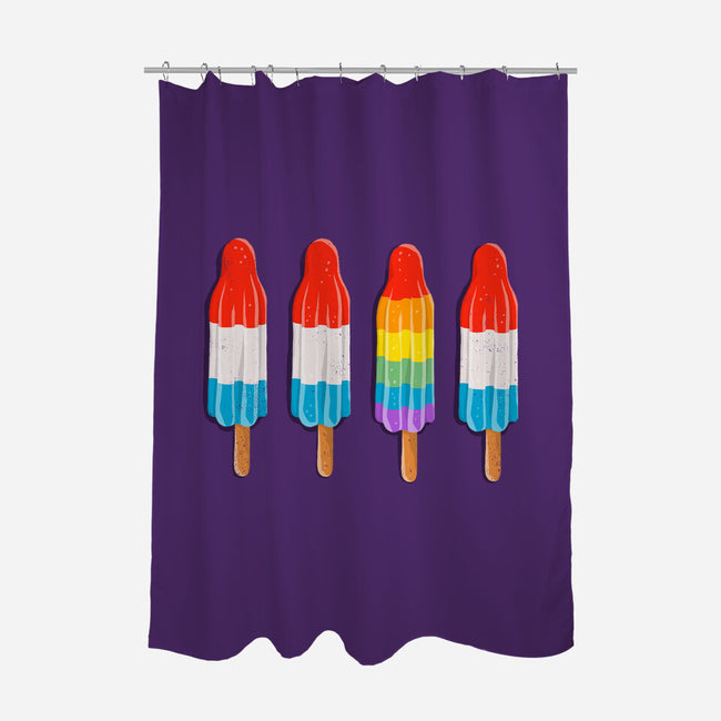 Summer Pride-None-Polyester-Shower Curtain-kg07