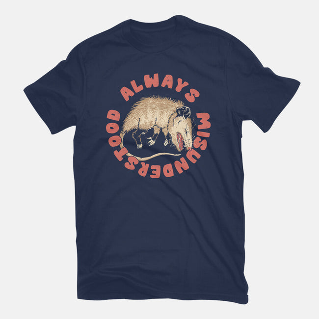 Misunderstood Possum-Unisex-Basic-Tee-vp021