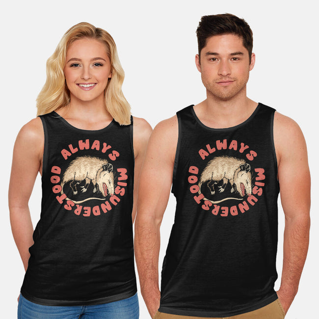 Misunderstood Possum-Unisex-Basic-Tank-vp021