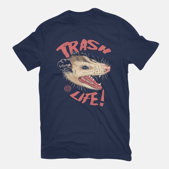 Possum Panic-Womens-Fitted-Tee-vp021
