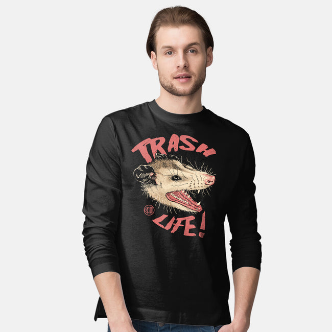 Possum Panic-Mens-Long Sleeved-Tee-vp021