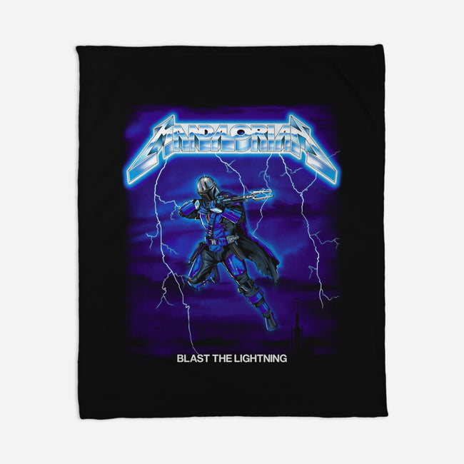 Blast The Lightning-None-Fleece-Blanket-CappO