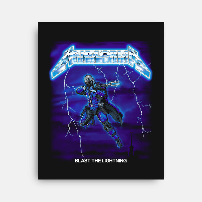 Blast The Lightning-None-Stretched-Canvas-CappO