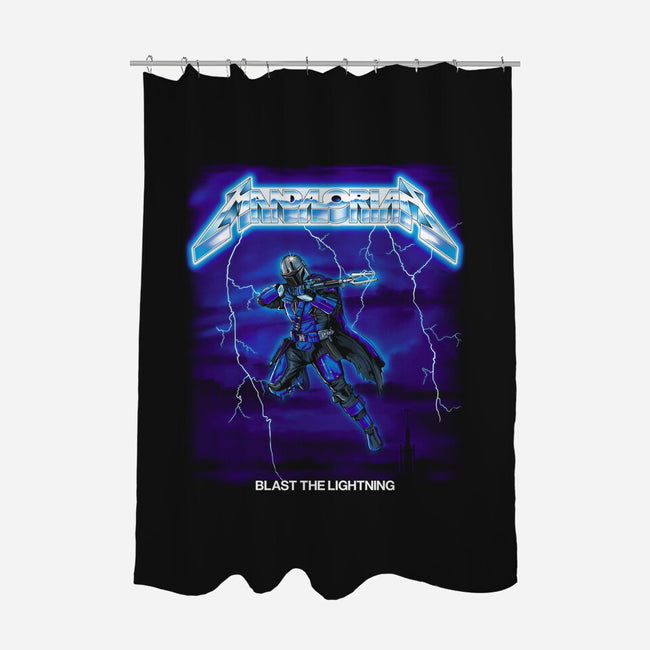 Blast The Lightning-None-Polyester-Shower Curtain-CappO