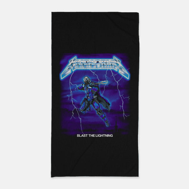 Blast The Lightning-None-Beach-Towel-CappO