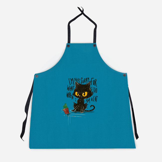 Not Sorry-Unisex-Kitchen-Apron-kharmazero