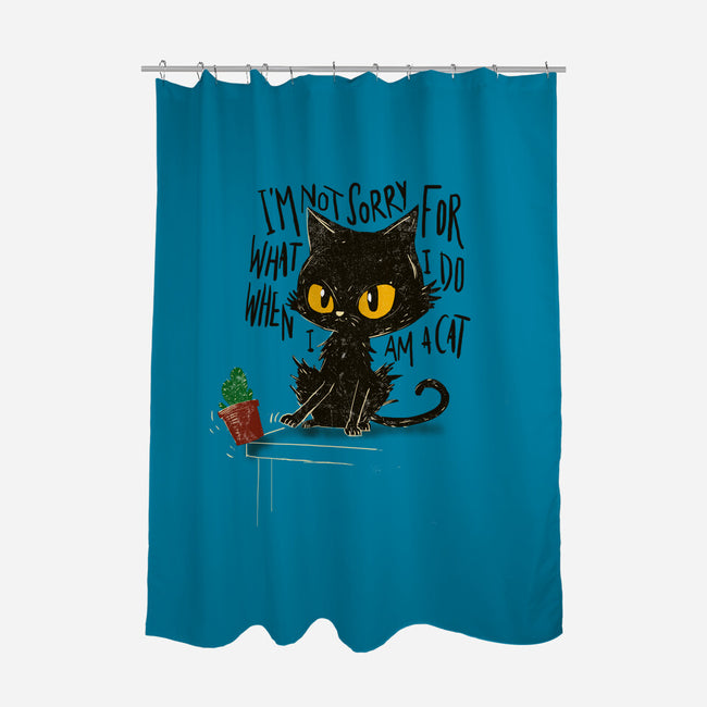 Not Sorry-None-Polyester-Shower Curtain-kharmazero