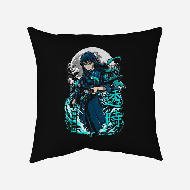 The Sadness Of Tokito-None-Removable Cover-Throw Pillow-Knegosfield