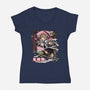 Mitsuri-Womens-V-Neck-Tee-Knegosfield