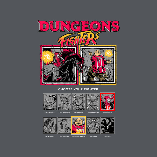 Dungeons Fighters-Unisex-Crew Neck-Sweatshirt-Knegosfield