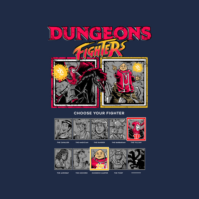 Dungeons Fighters-Mens-Heavyweight-Tee-Knegosfield