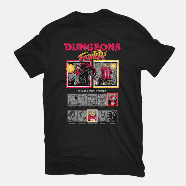 Dungeons Fighters-Womens-Basic-Tee-Knegosfield