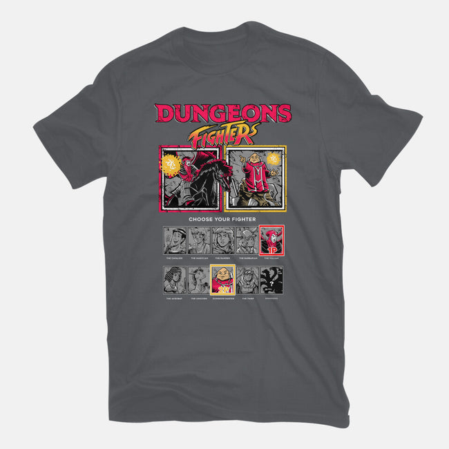 Dungeons Fighters-Womens-Basic-Tee-Knegosfield