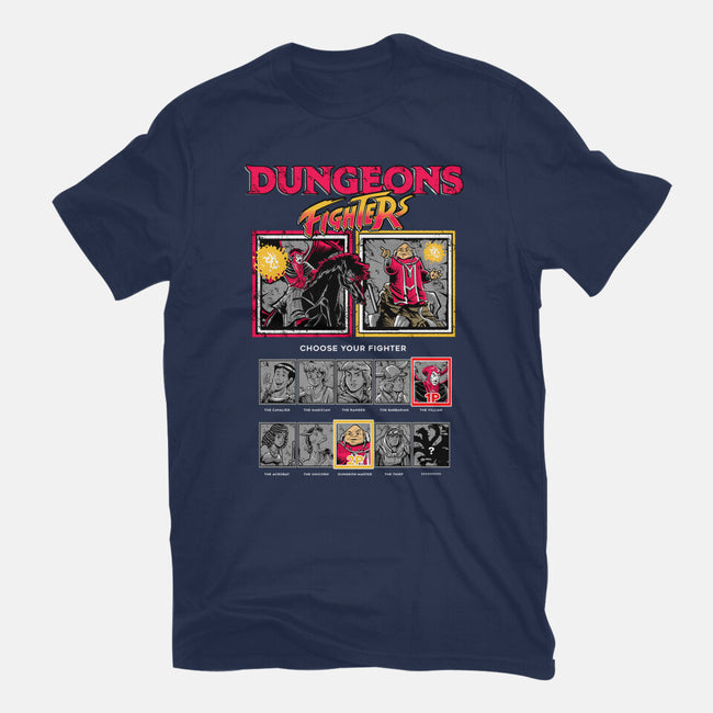 Dungeons Fighters-Womens-Basic-Tee-Knegosfield