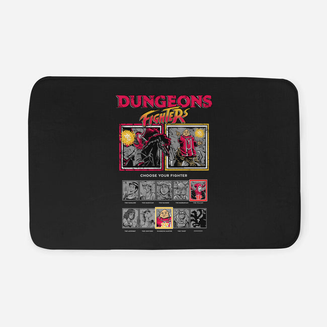 Dungeons Fighters-None-Memory Foam-Bath Mat-Knegosfield
