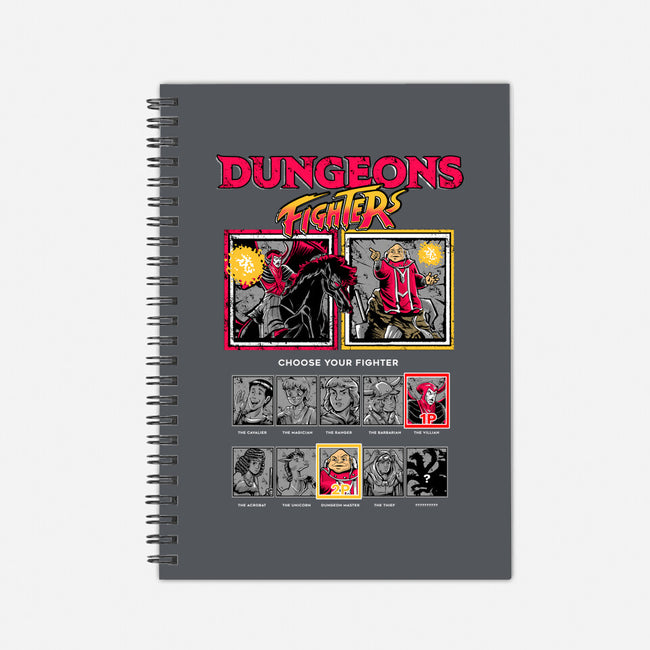 Dungeons Fighters-None-Dot Grid-Notebook-Knegosfield