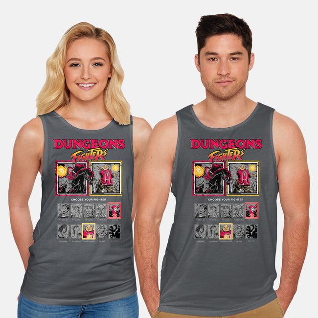 Dungeons Fighters-Unisex-Basic-Tank-Knegosfield