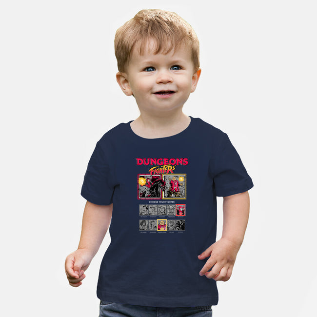 Dungeons Fighters-Baby-Basic-Tee-Knegosfield