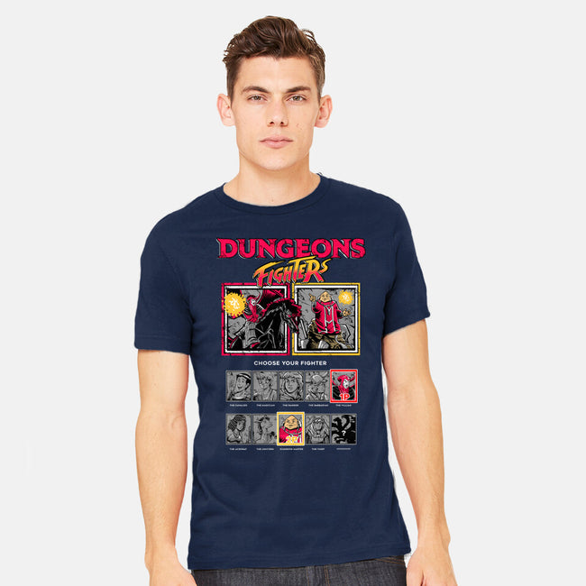Dungeons Fighters-Mens-Heavyweight-Tee-Knegosfield