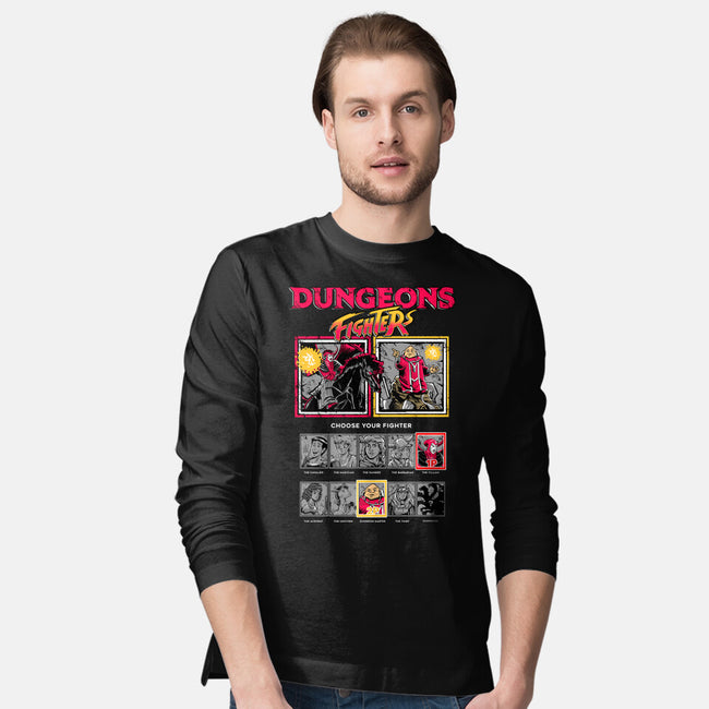 Dungeons Fighters-Mens-Long Sleeved-Tee-Knegosfield