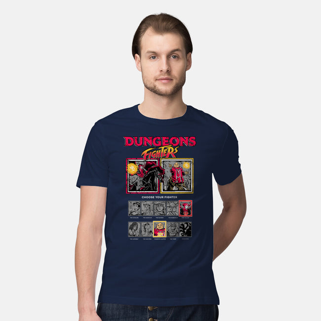 Dungeons Fighters-Mens-Premium-Tee-Knegosfield