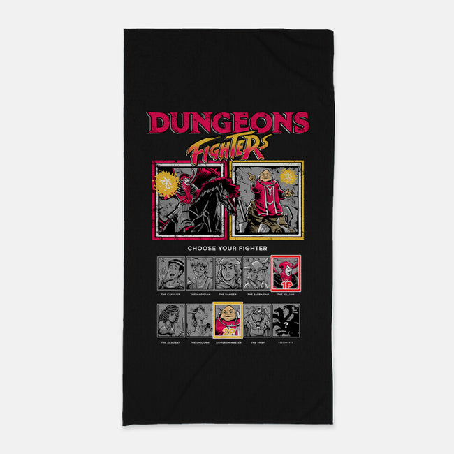 Dungeons Fighters-None-Beach-Towel-Knegosfield