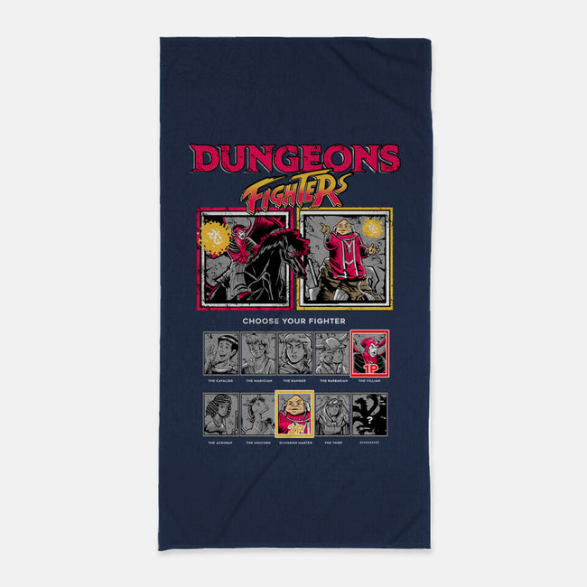 Dungeons Fighters-None-Beach-Towel-Knegosfield