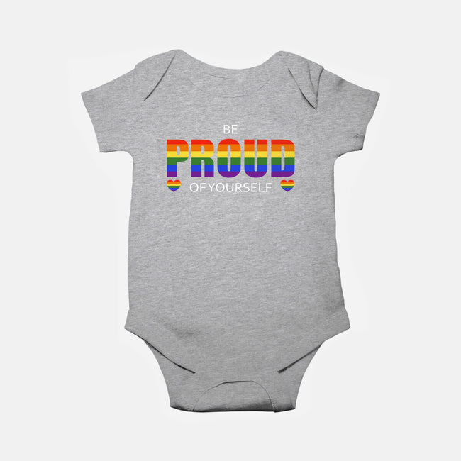 Be Proud-Baby-Basic-Onesie-fanfabio