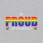 Be Proud-Womens-V-Neck-Tee-fanfabio