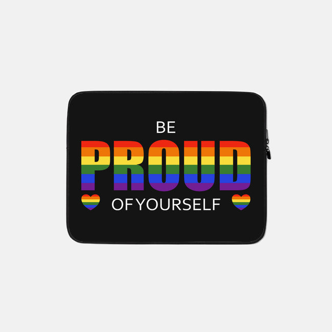 Be Proud-None-Zippered-Laptop Sleeve-fanfabio